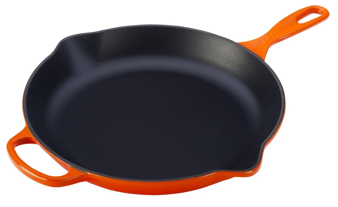 Le Creuset Brat- und Servierpfanne Ø ca. 23cm Ofenrot