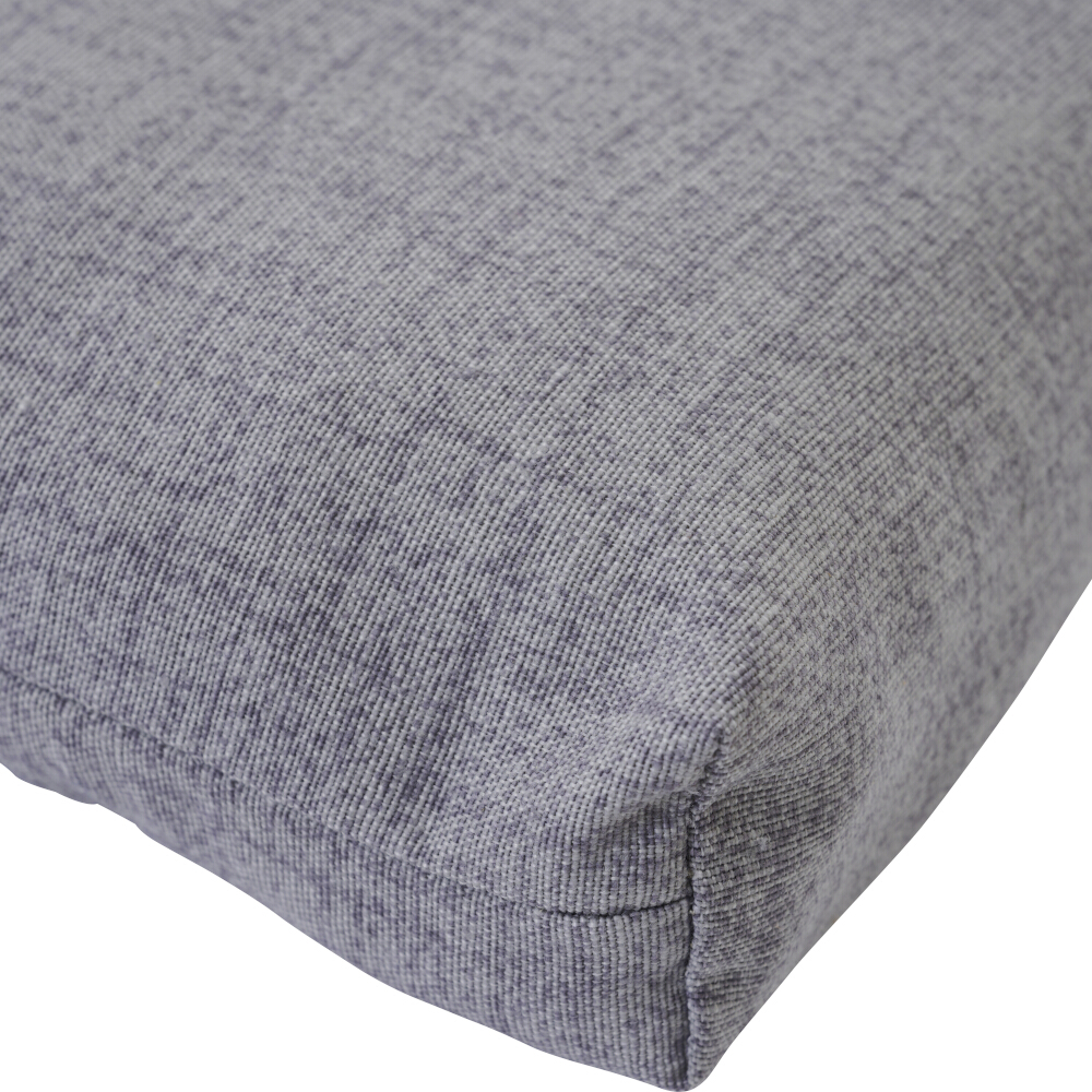 Bankauflage COMFORT in Farbe grau, Dekoration für Zuhause, Kissen, Leinen