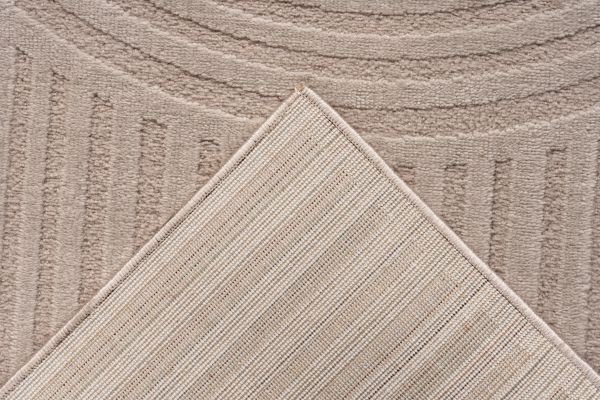Webteppich GALA ca. 80x150cm in Farbe beige, rug, Runner, beige, striped, carpet