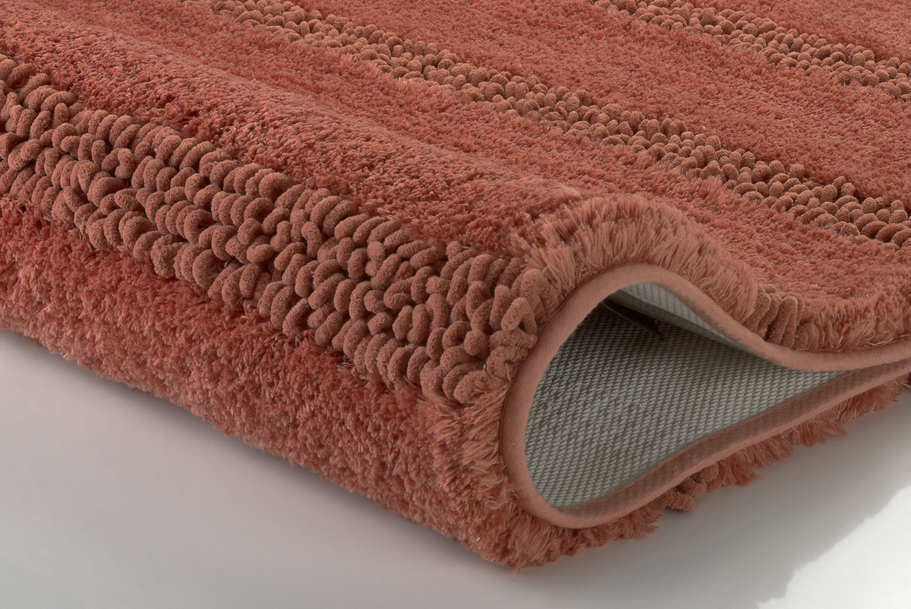 Kleine Wolke Badteppich MONROVIA ca. 60x60cm in Farbe Terracotta Kleine Wolke Badteppich MONROVIA ca. 60x60cm in Farbe Terracotta