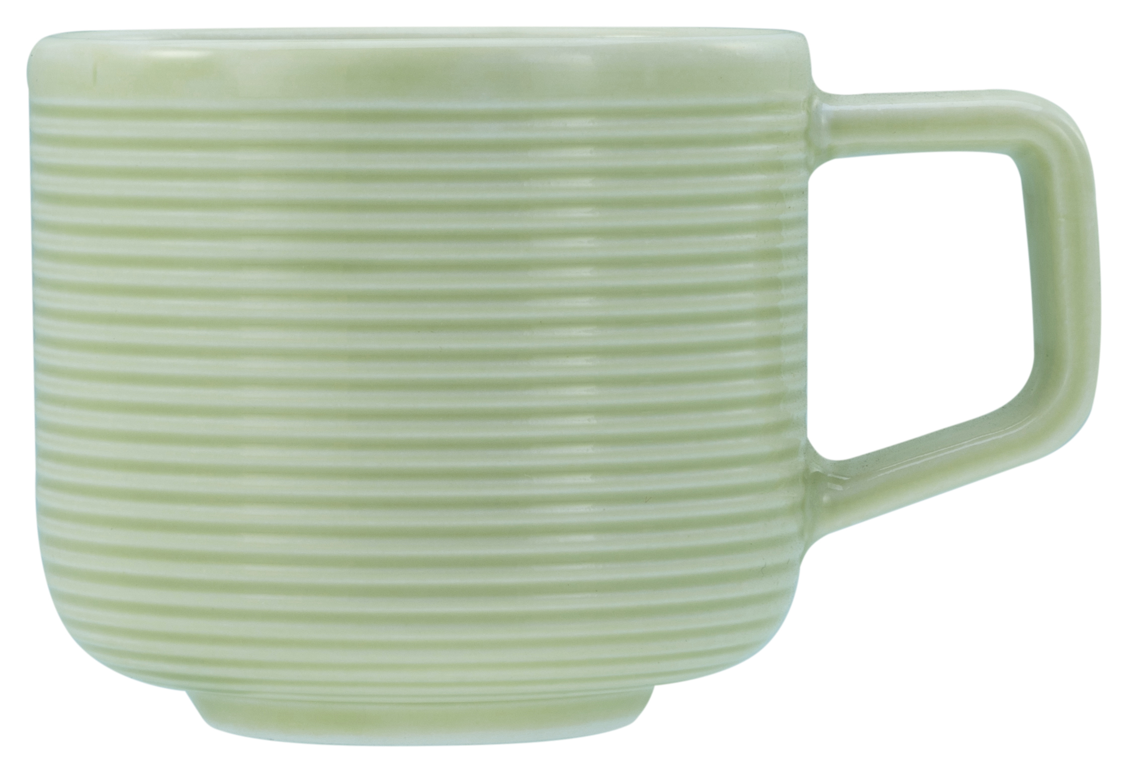 CreaTable Obertasse Session in Farbe Salbei glänzend, Pokal, Töpferei, Kunst, Porzellan