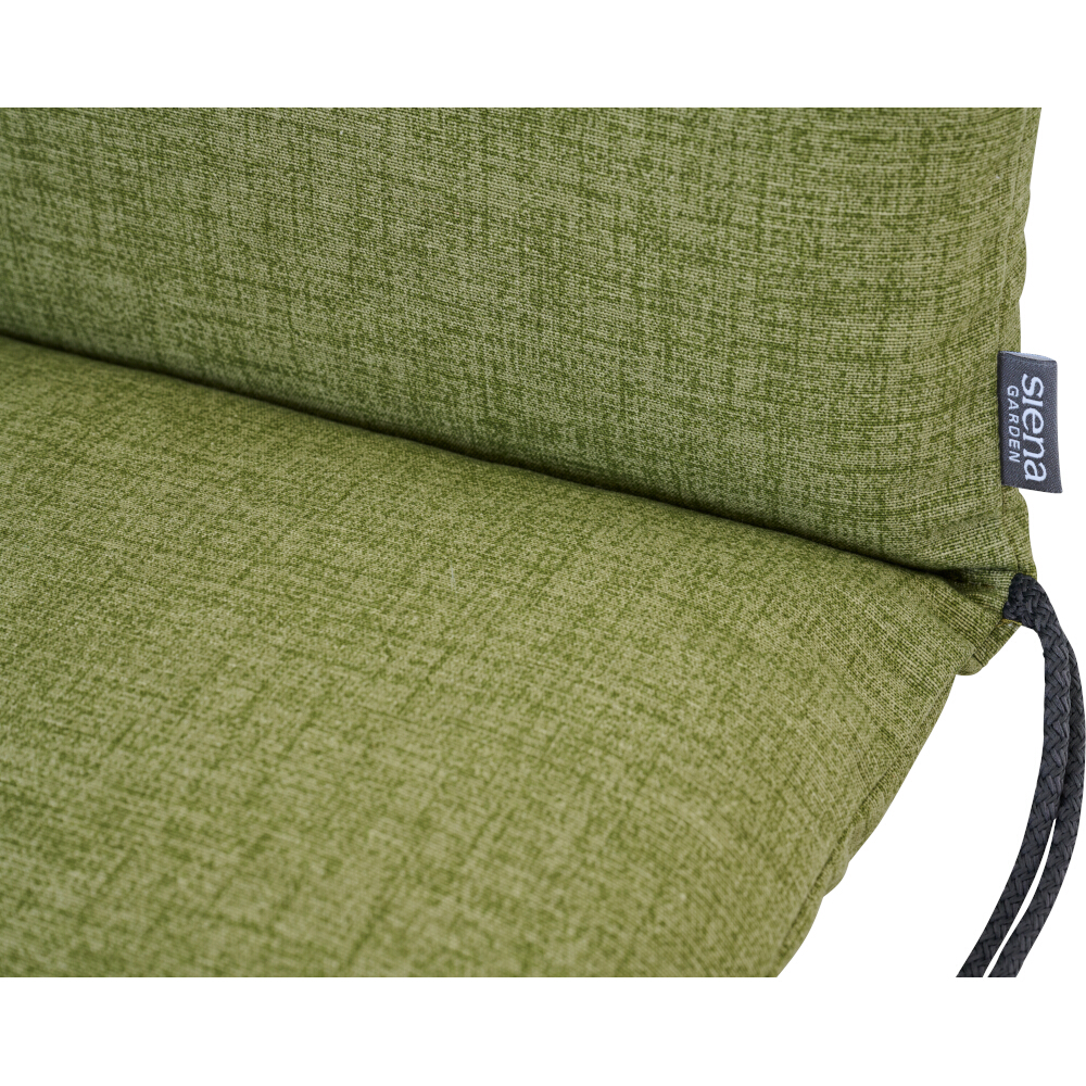 Gautzsch Sesselauflage COMFORT ca.120 x 48 x 7 cm in Stoff olivgrün