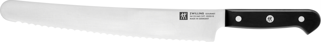 Zwilling Konditormesser GOURMET in Farbe Metallfarben/schwarz