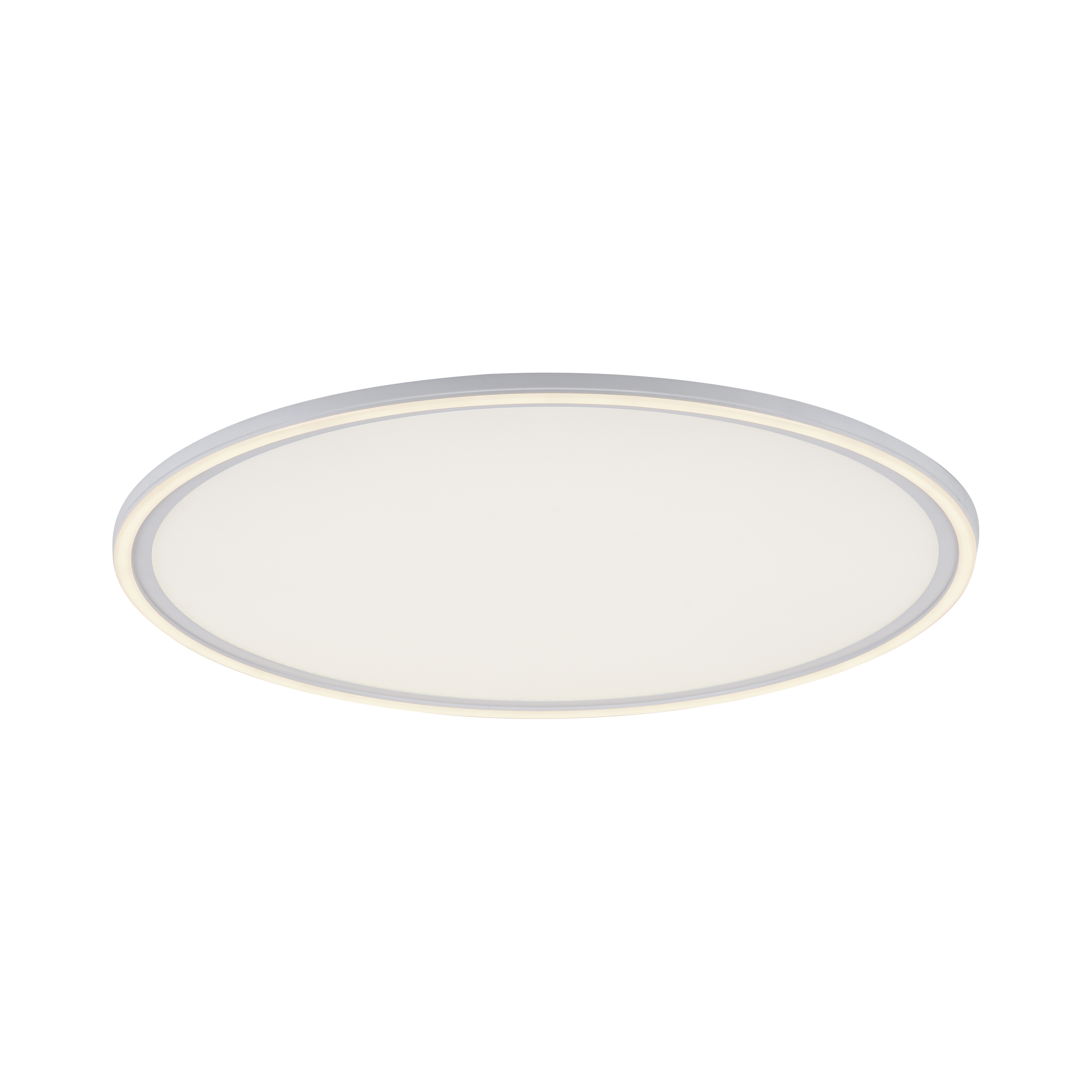 LED-Deckenleuchte EDGING 2-flammig in Farbe weiß, deckenleuchte, runde lampe, LED-licht, weiß, neutralweiß