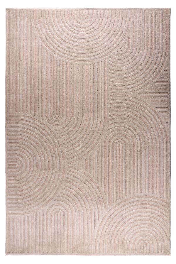 Webteppich GALA ca. 80x150cm in Farbe beige, rug, area rug, geometric, patterned, beige