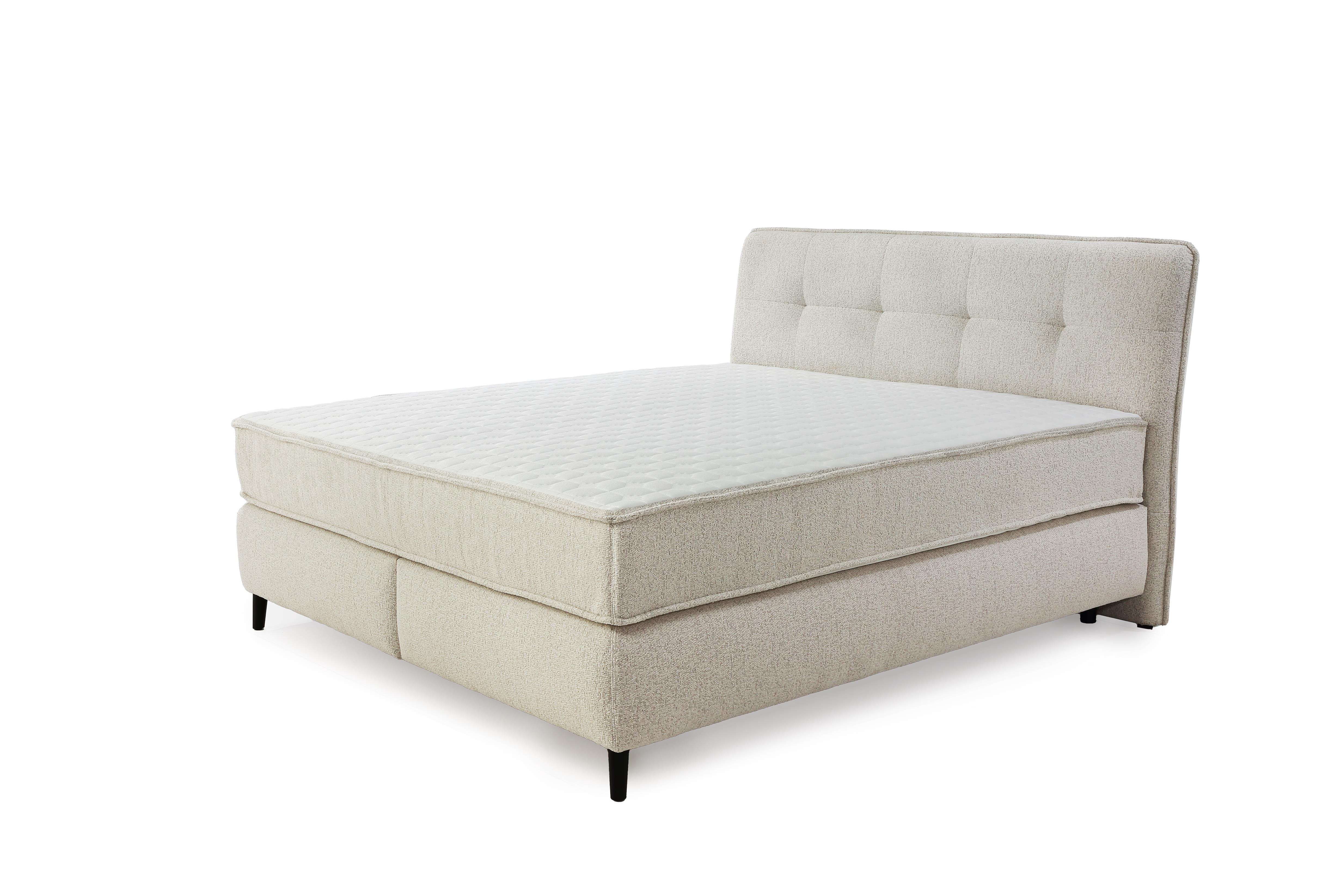 Jockenhöfer Boxspringbett KING-SIZE in Stoff 432/07 creme beige, Moebel, Matratze, Couch