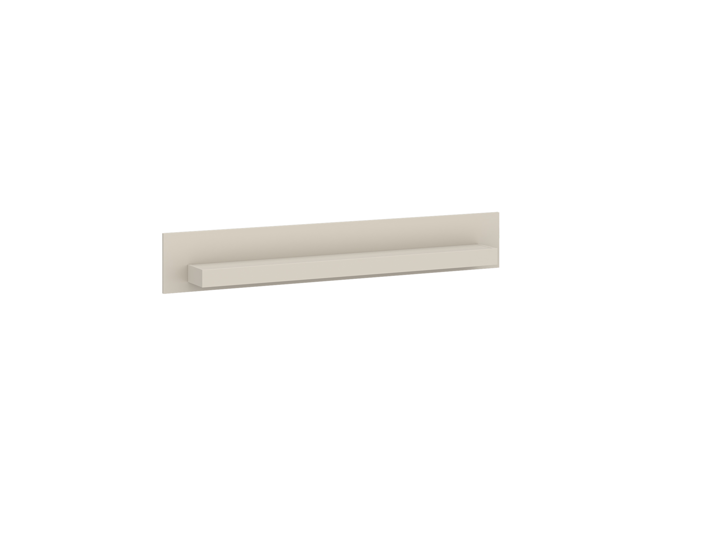 Wojcik Meble Wandboard LIGHTNING in Cashmere, wandregal, wandregalhalter, regal, holz, weiß