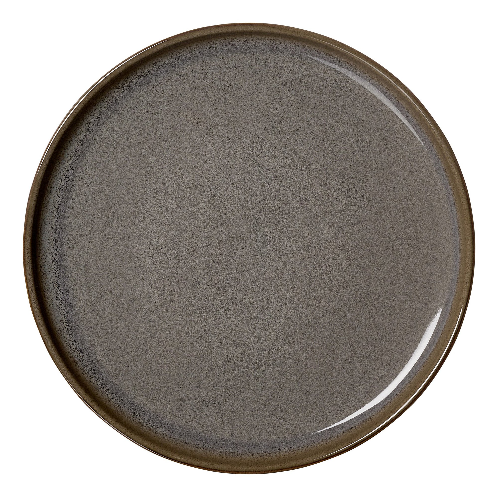 Ritzenhoff & Breker Frühstücksteller MALAGA 22cm aus Steinzeug grau