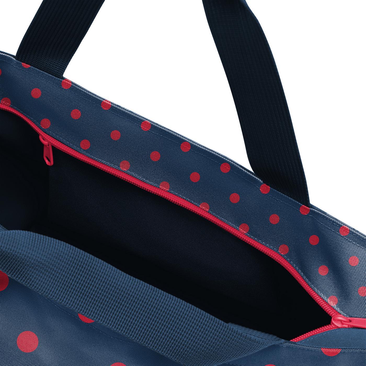 Reisenthel Shopper M in Farbe mixed dots red