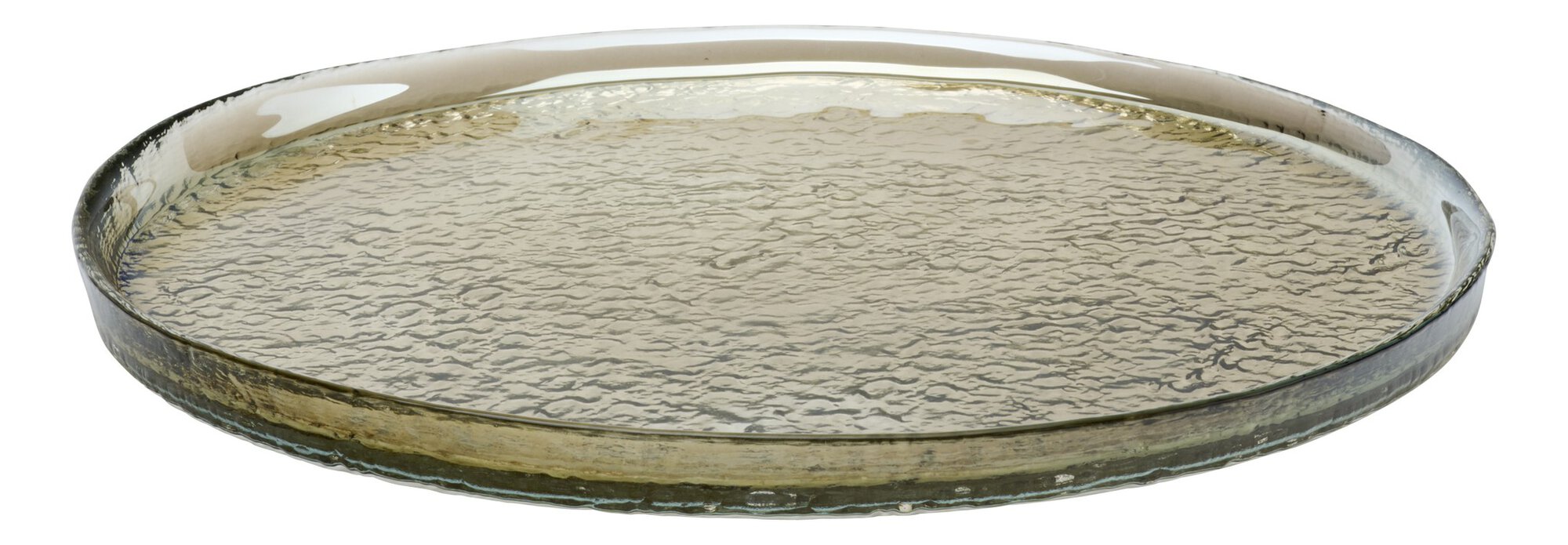 Ritzenhoff & Breker Teller LUZIA 28cm aus Glas braun