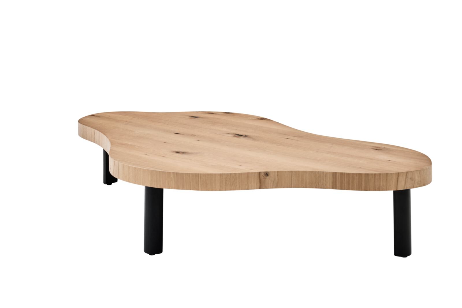 Roomio Couchtisch NO. 2002 ca. 103x173cmmit Platte aus Eiche Echtholzfurnier natur