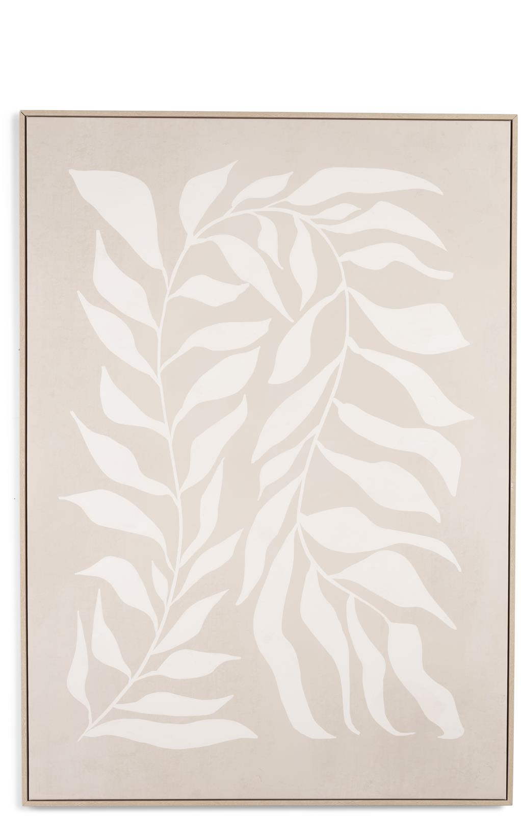 Coco Maison Bild Leafs 50191-BEI 100x140cm Coco Maison Bild Leafs 50191-BEI 100x140cm