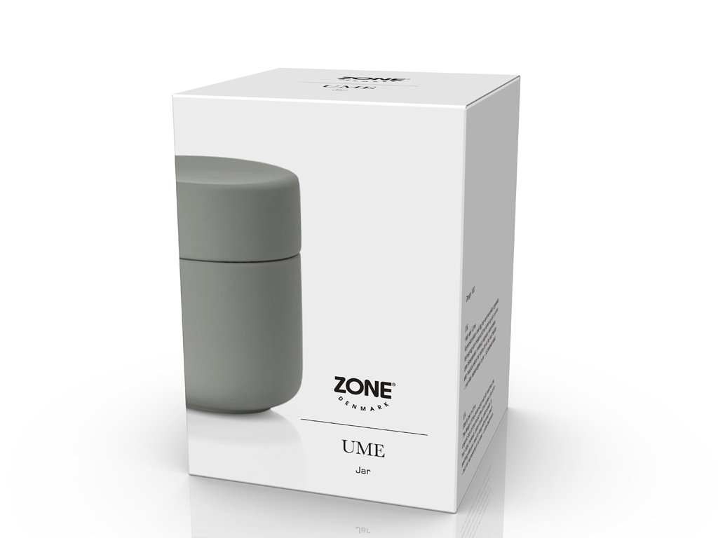 Zone Denmark Gefäß mit Deckel 8,3 cm in Farbe taupe