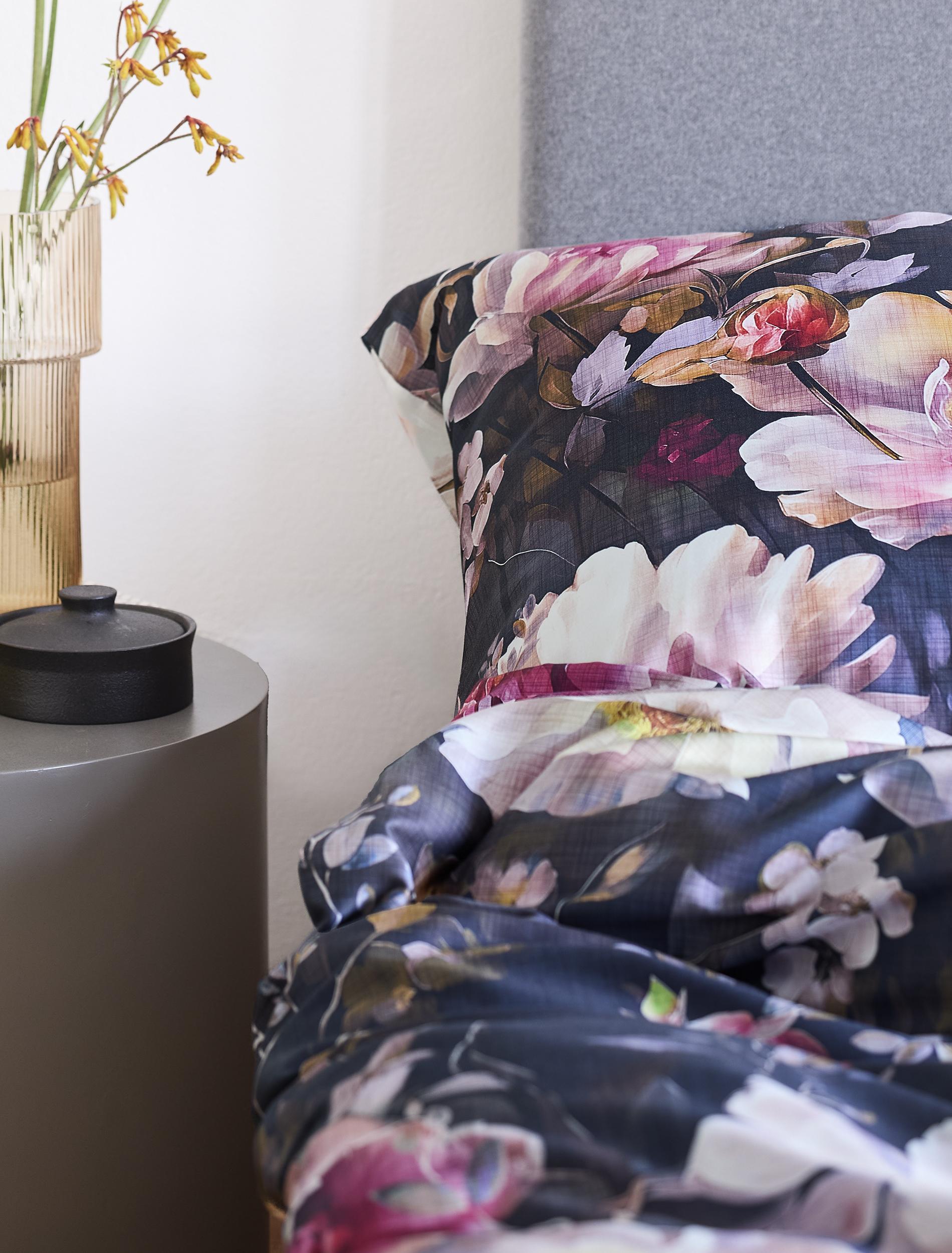 Irisette Mako-Satin Bettwäsche WAVE ca. 155x220cm in Farbe multi, Kissen, Dekoration für Zuhause, Mobiliar, Kopfkissen, Bett