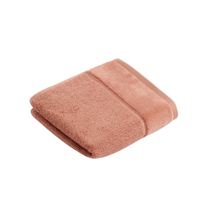 Vossen Gästetuch Pure ca. 40x60cm in Farbe red wood