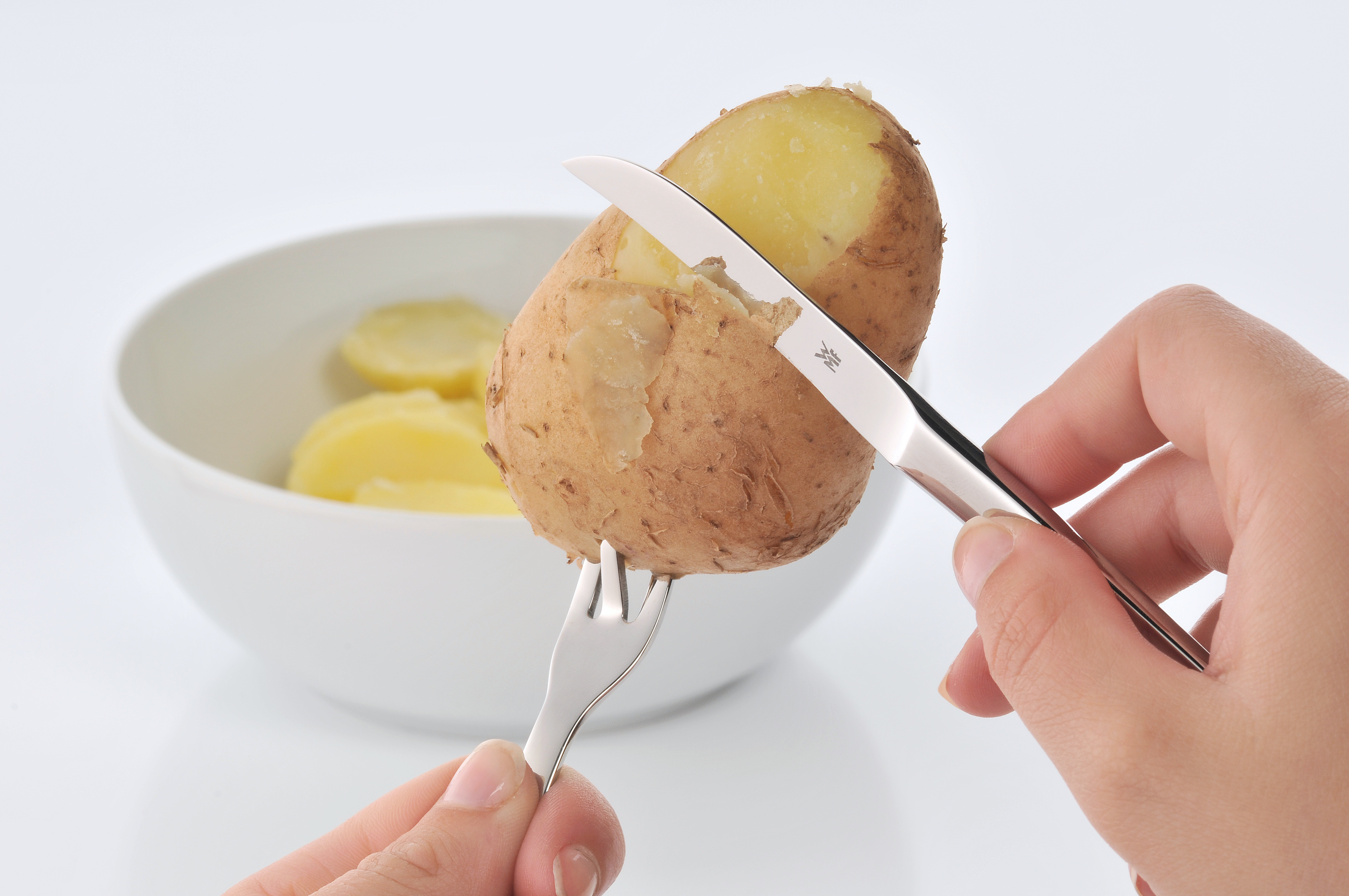 WMF Nuova Pellkartoffel-Set, 2-teilig in Edelstahl