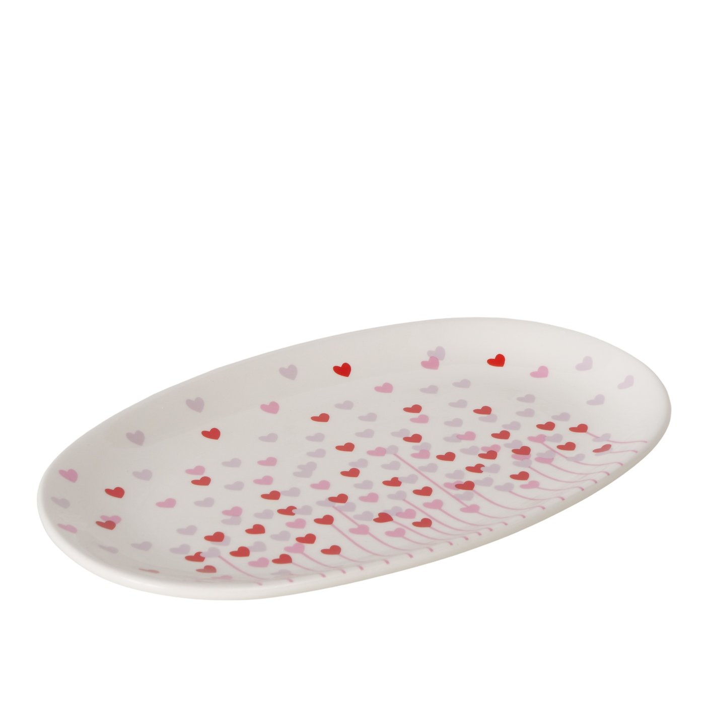 Boltze Servierplatte Sherine in Farbe Steinzeug Farbmix, Gericht, Mahlzeit, Servierplatte, Porzellan, Teller