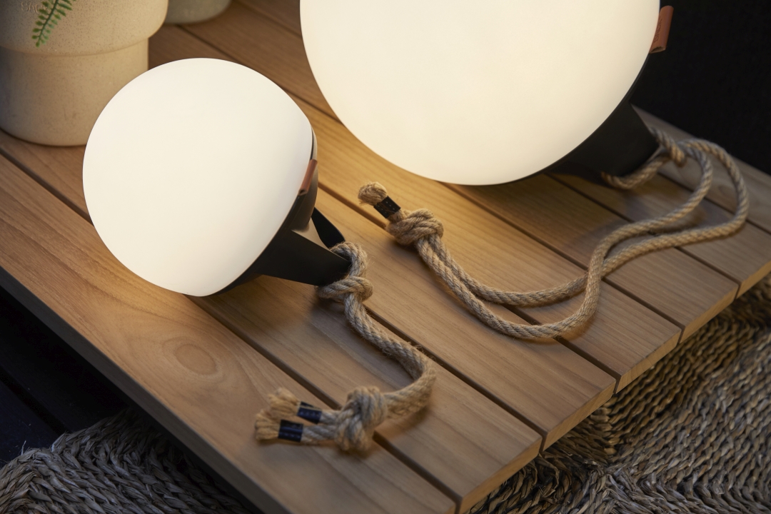 SACKit Akkubetriebene Lampe LIGHTS in Farbe schwarz/weiß SACKit Akkubetriebene Lampe LIGHTS in Farbe schwarz/weiß