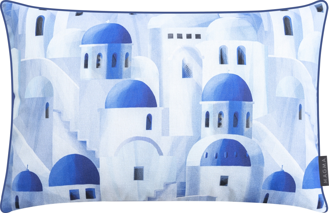 Magma Heimtex Kissenhülle MYKONOS 40x60cm in Farbe Santo