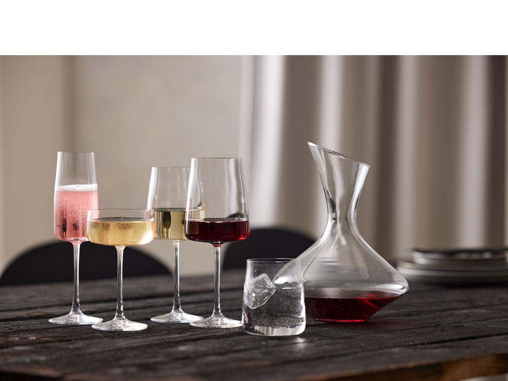 F&H Wasserglas ZERO 0,042 Liter in Farbe Transparent