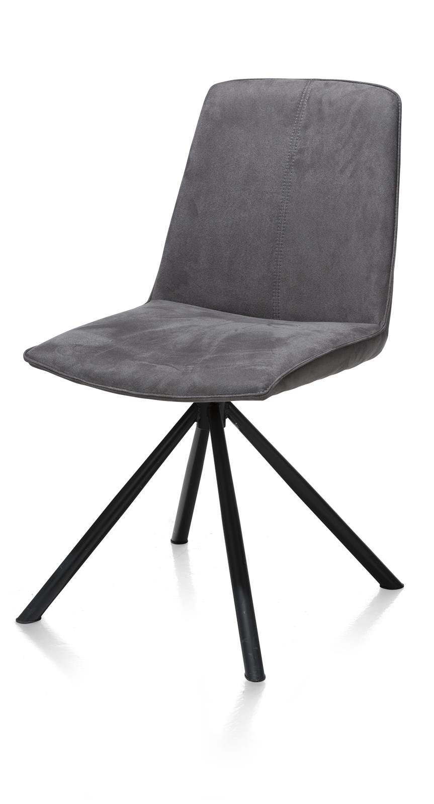 Henders & Hazel Stuhl Brody Stoff Grau Henders & Hazel Stuhl BRODY in Stoff steelgrey