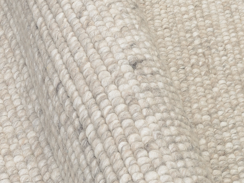 OCI Handwebteppich WIESENBRISE ca. 90x160 cm in Farbe silber