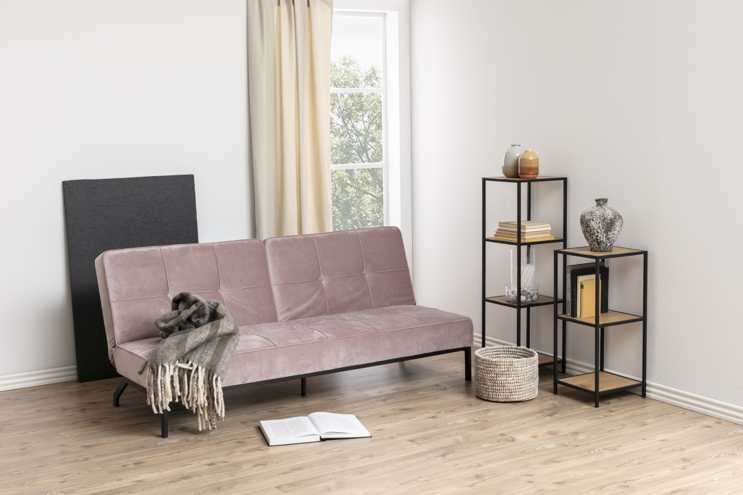 Actona Regal SEAFORD in Wildeiche Nachbildung/Metall schwarz