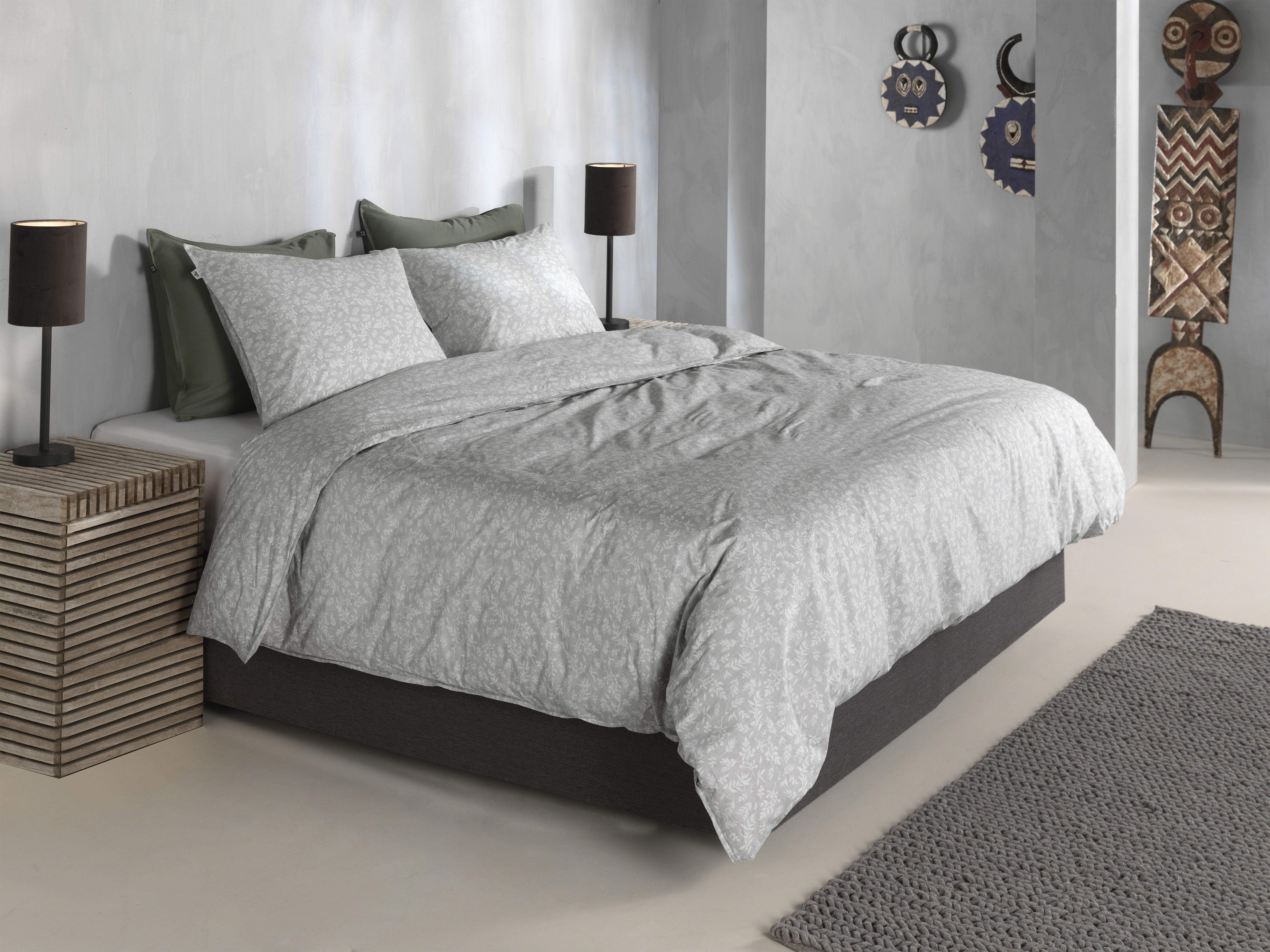 Heckettlane Bettwäsche ca. 155x220cm in Farbe Dove-Grey