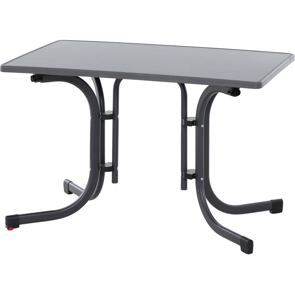 Gautzsch Klapptisch PACO ca. 110x70cm in Melamin schiefer antik/Stahl matt anthrazit