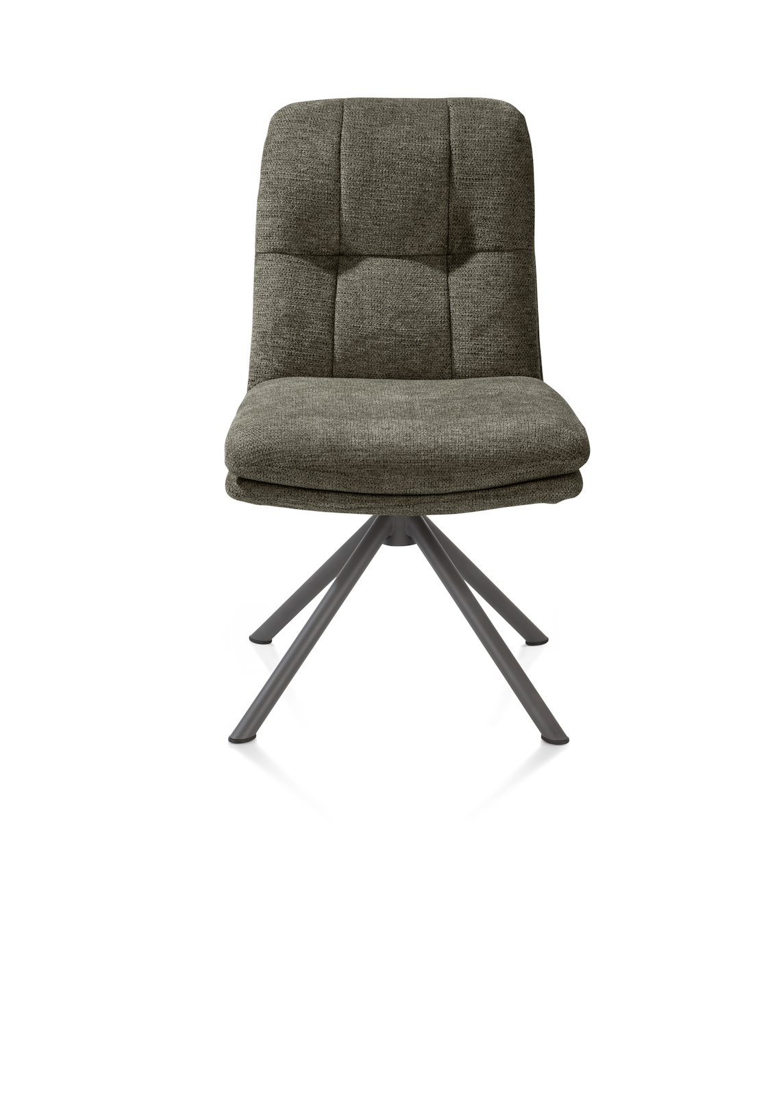 Habufa Stuhl MADELAINE ca. B64 H90 T69 cm in Stoff Vada moosgruen, Stuhl, Mobiliar