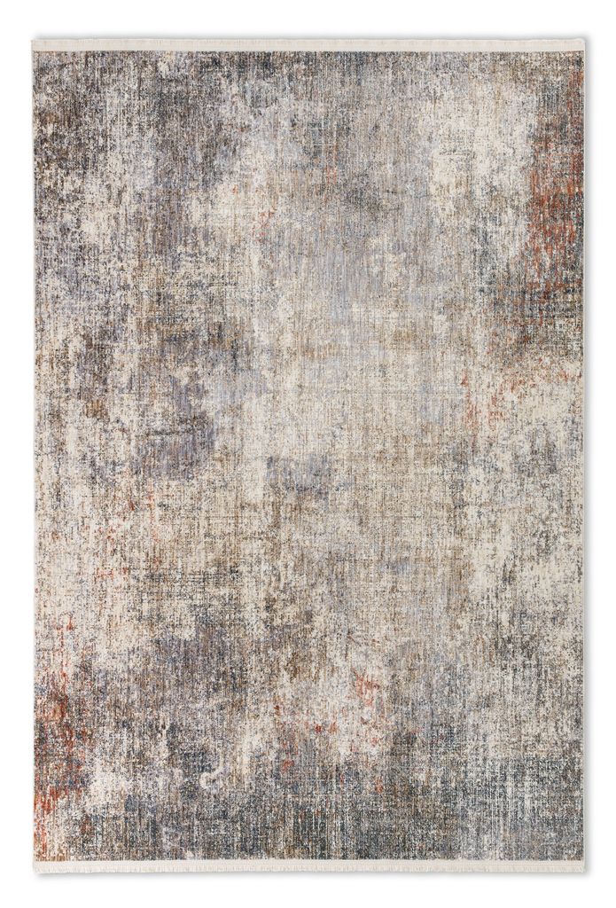 Golze & Söhne Webteppich Sarezzo ca. 133x190cm in Farbe Allover silber/beige