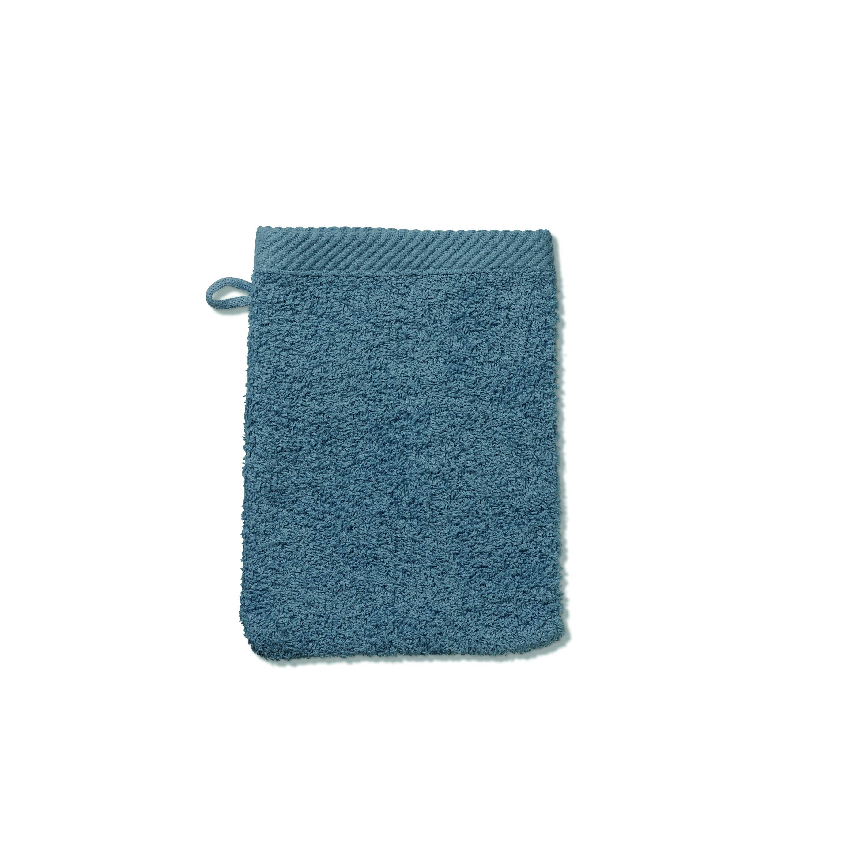 Kela Waschhandschuh LADESSA in Farbe rauchblau