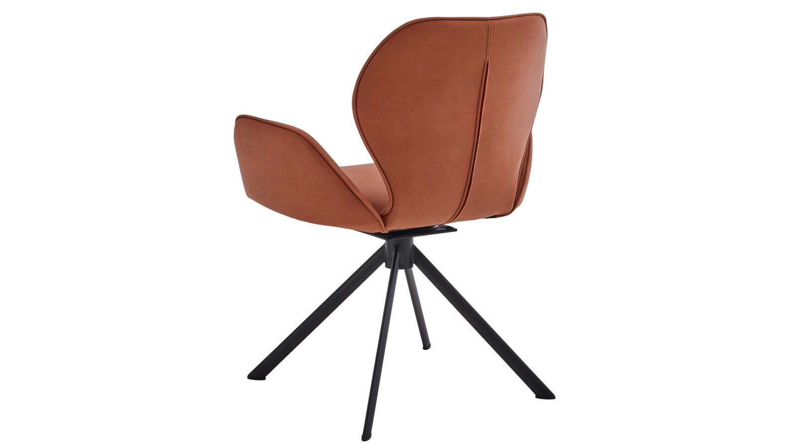 Niehoff Armlehnstuhl Cloudy ca. 62x92x46cm in Gavin cognac