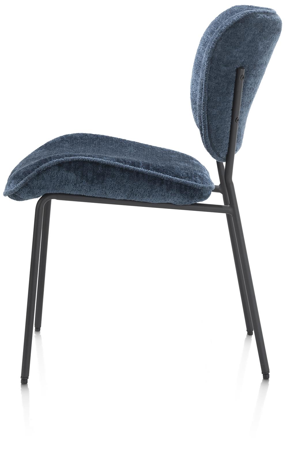 Henders & Hazel Stuhl JULIA in Stoff Lecce blau