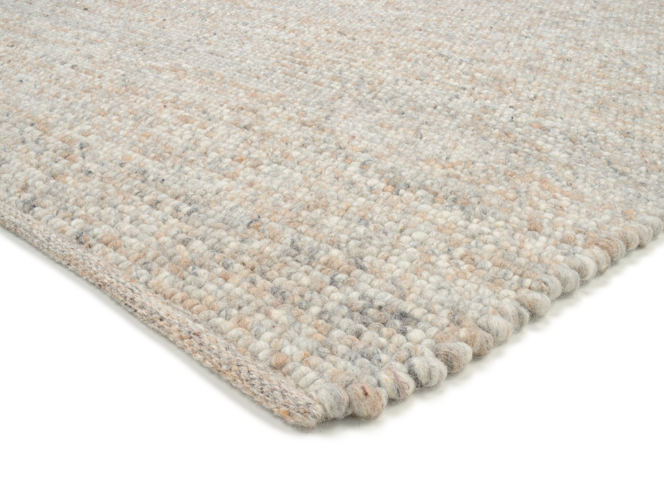 OCI Handwebteppich WIESENBRISE ca. 70x140 cm in Farbe natur