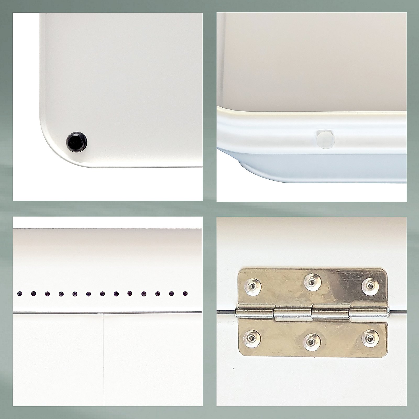 Kela Brotkasten FRISCA in Weiß, Aluminium