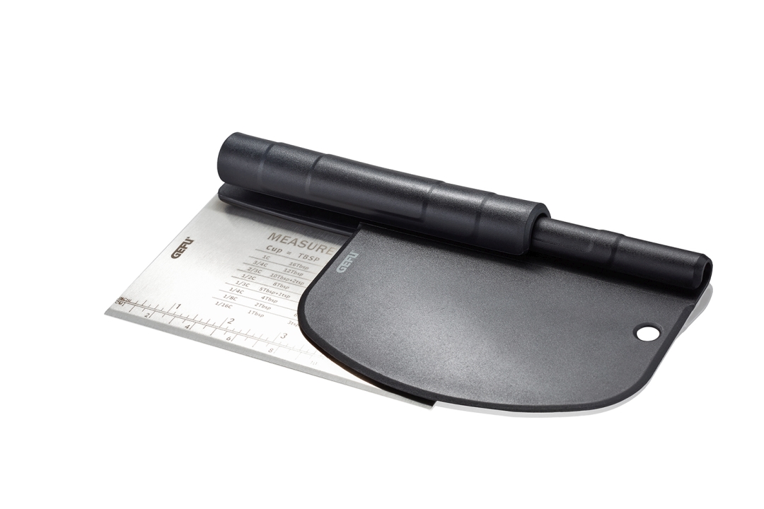 GEFU Teigspachtel DUTTO in Farbe schwarz/silber