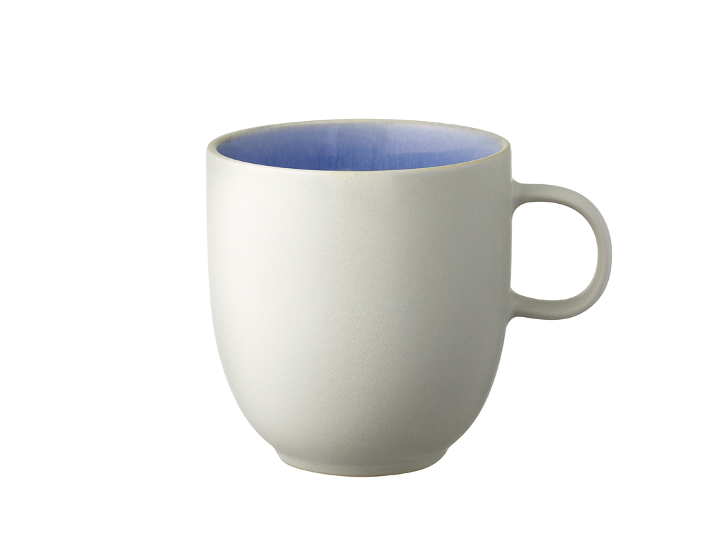F&H Becher STUDIO ROUND NORTH 0,33 Liter in Farbe Matte white/Shiny river
