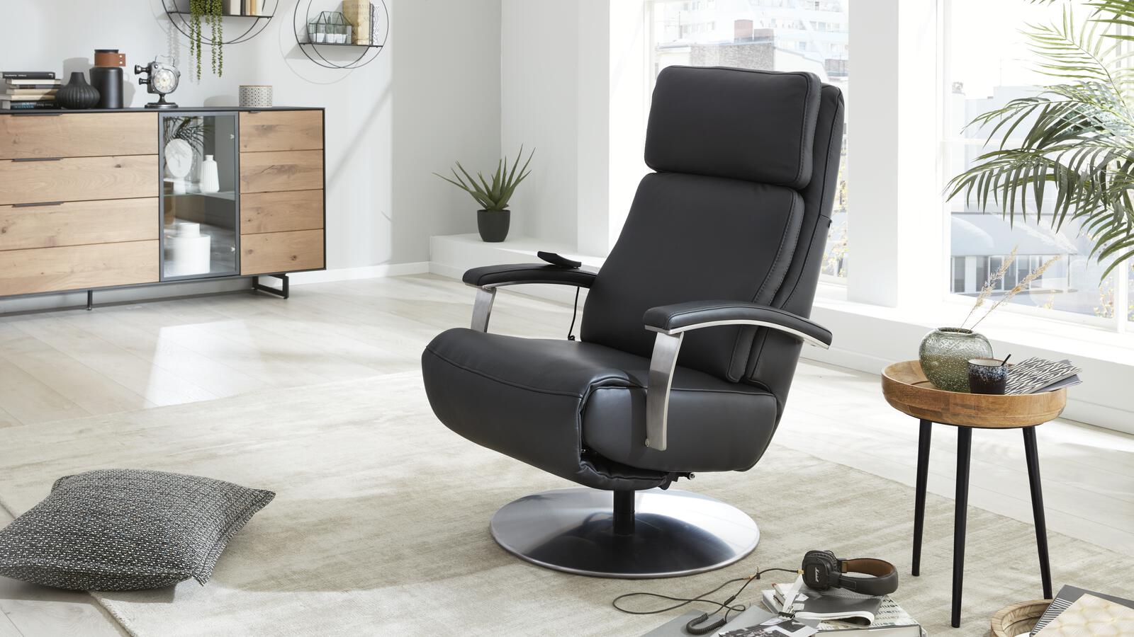 Interliving Relaxsessel IL 4541 in Leder Credo anthrazit Interliving Relaxsessel IL 4541 in Leder Credo anthrazit