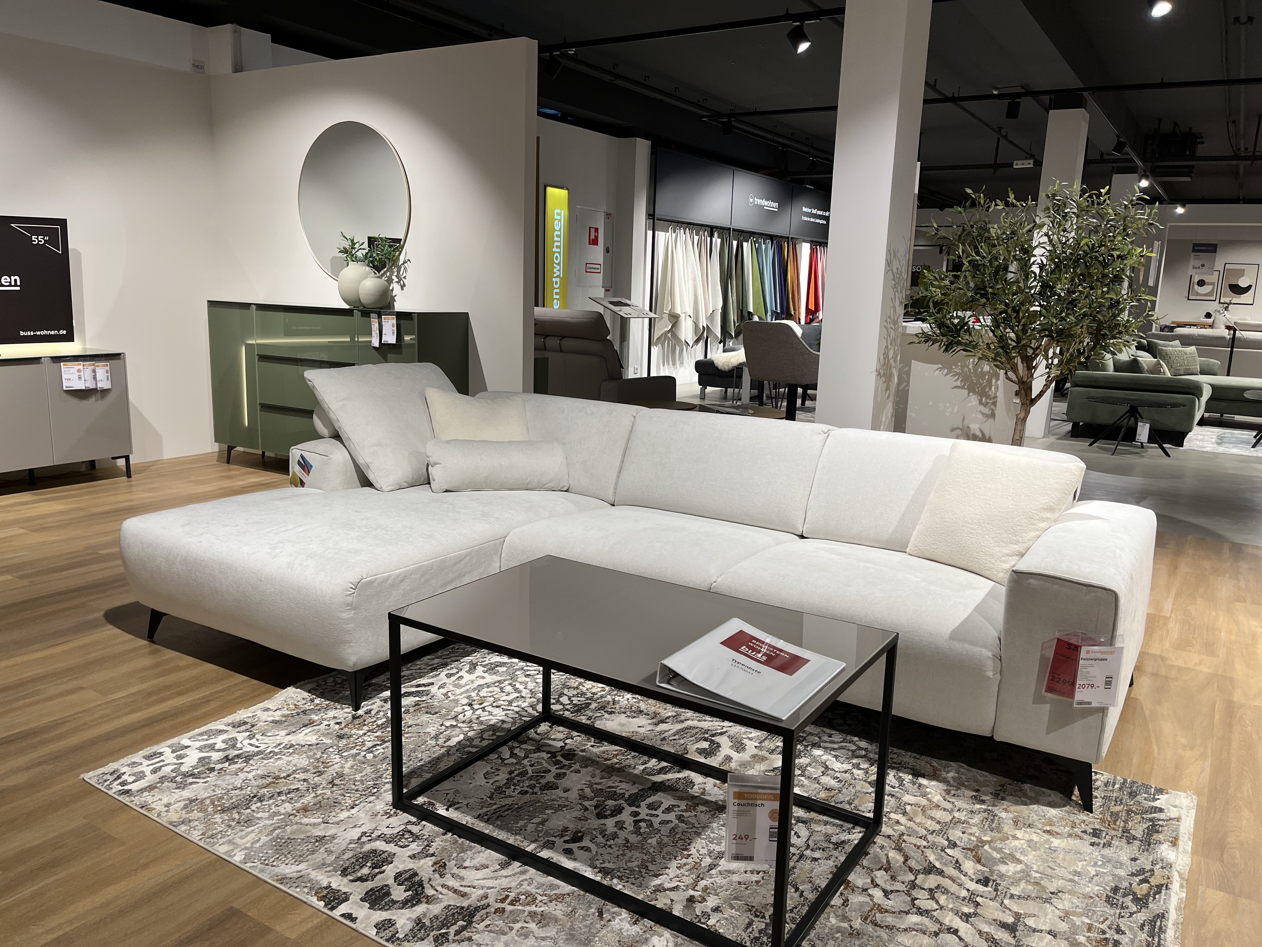 Polstergruppe VS-MP1211 in Stoff Santos weiß Pg.02 Polstergruppe VS-MP1211 in Stoff Santos weiß Pg.02, Dekoration für Zuhause, Kaffeetisch, Mobiliar, Tabelle, Teppich