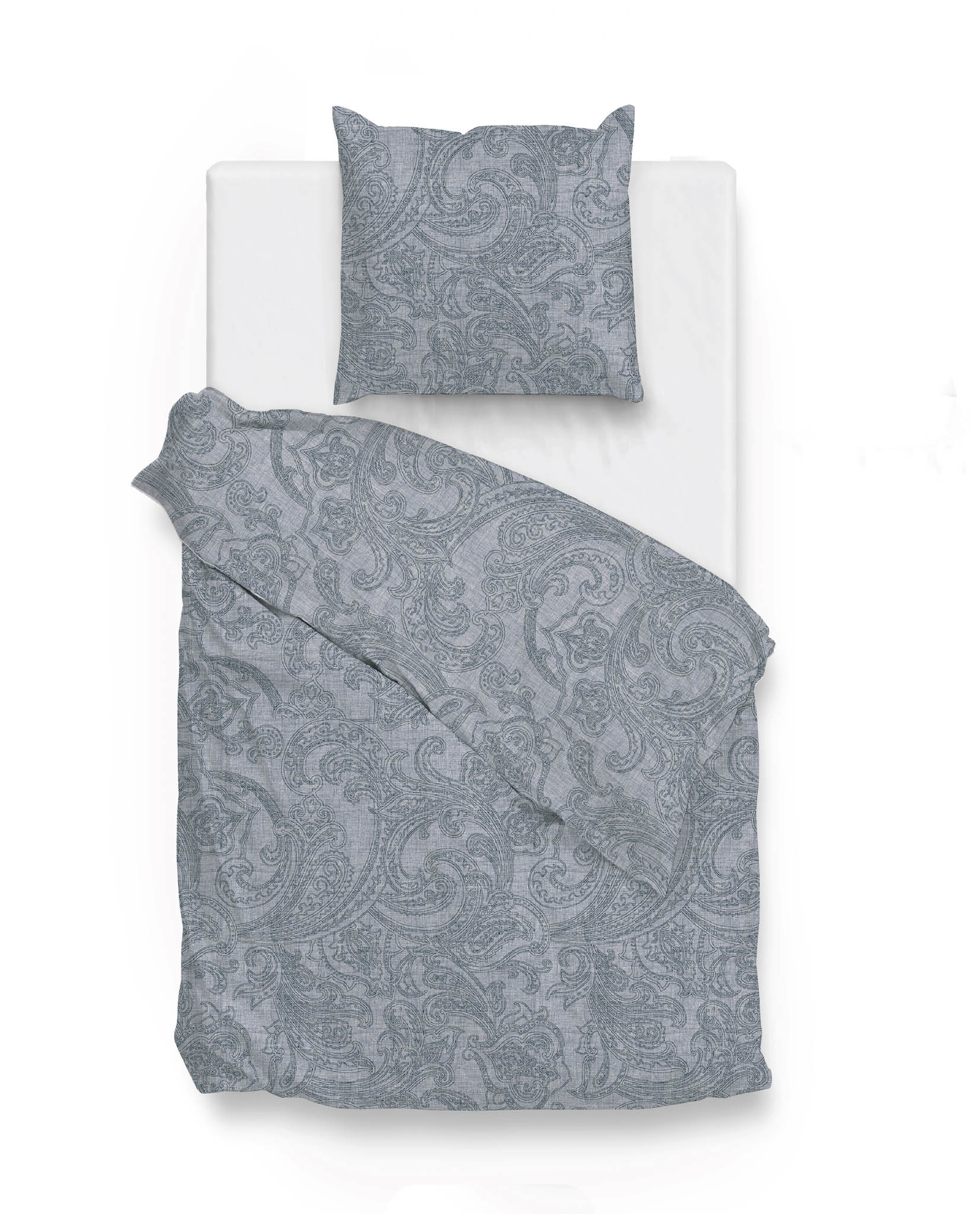 Heckettlane Bettwäsche ca. 135x200cm in Farbe Denim