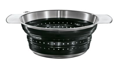 Rösle Seiher faltbar 24cm , Steamer, Küche, Dampfkorb, Metall, Faltbar