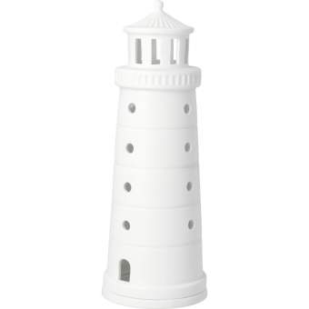Leuchtturm MEERESRAUSCHEN in Meeresrauschen, Leuchtturm, Weiß, Skulptur, Leuchtturmmodell, Dekor