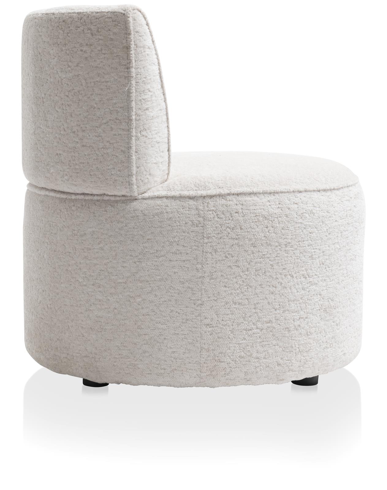 Coco Maison Sessel COCO MAISON ca. B71 H74 T71 cm in Stoff creme