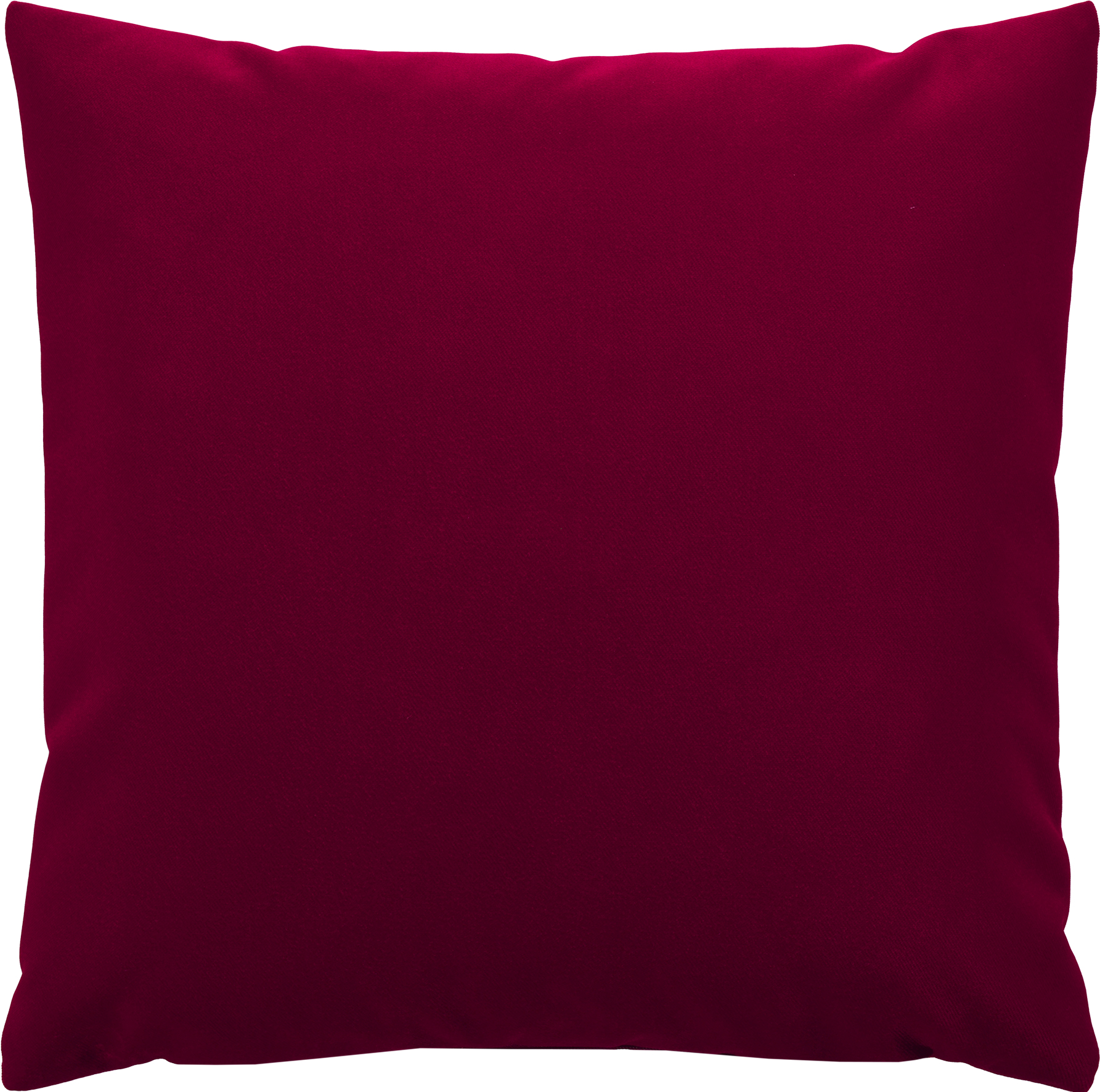 Sander Kissenhülle DUKE ca. 40x40cm in Farbe red, Kissen, Kissenbezug, Samt, Farbe Rot, Quadratisch