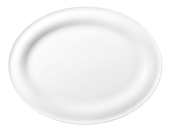 Seltmann Weiden Servierplatte oval 31x24 cm Beat 3 weiß Seltmann Weiden Servierplatte oval 31x24 cm Beat 3 weiß