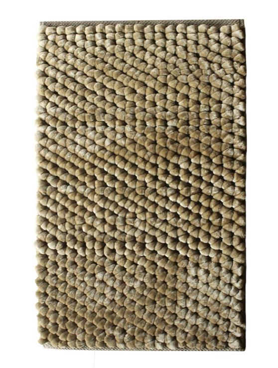 Badematte Lusso 60x100cm in Real Taupe, Dekoration für Zuhause, Teppich