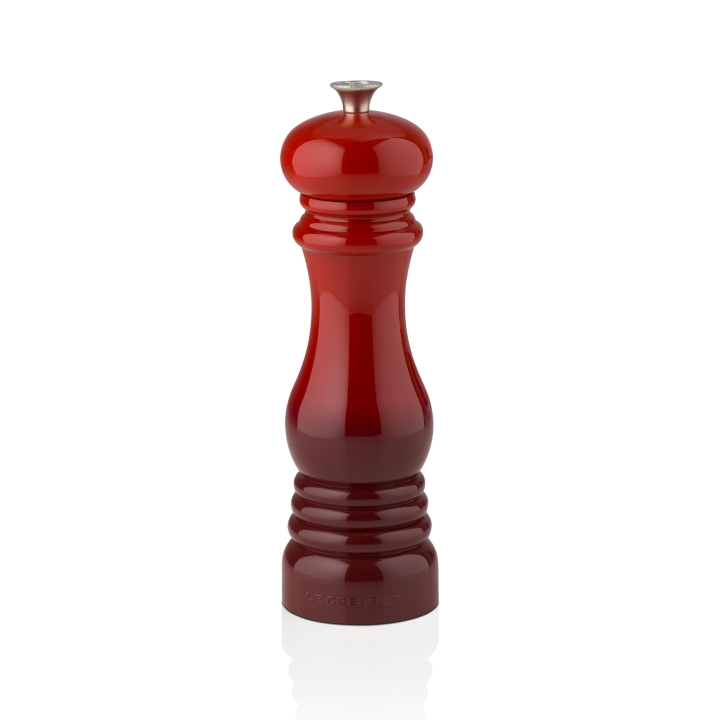 Le Creuset Salzmühle in Farbe Kirschrot