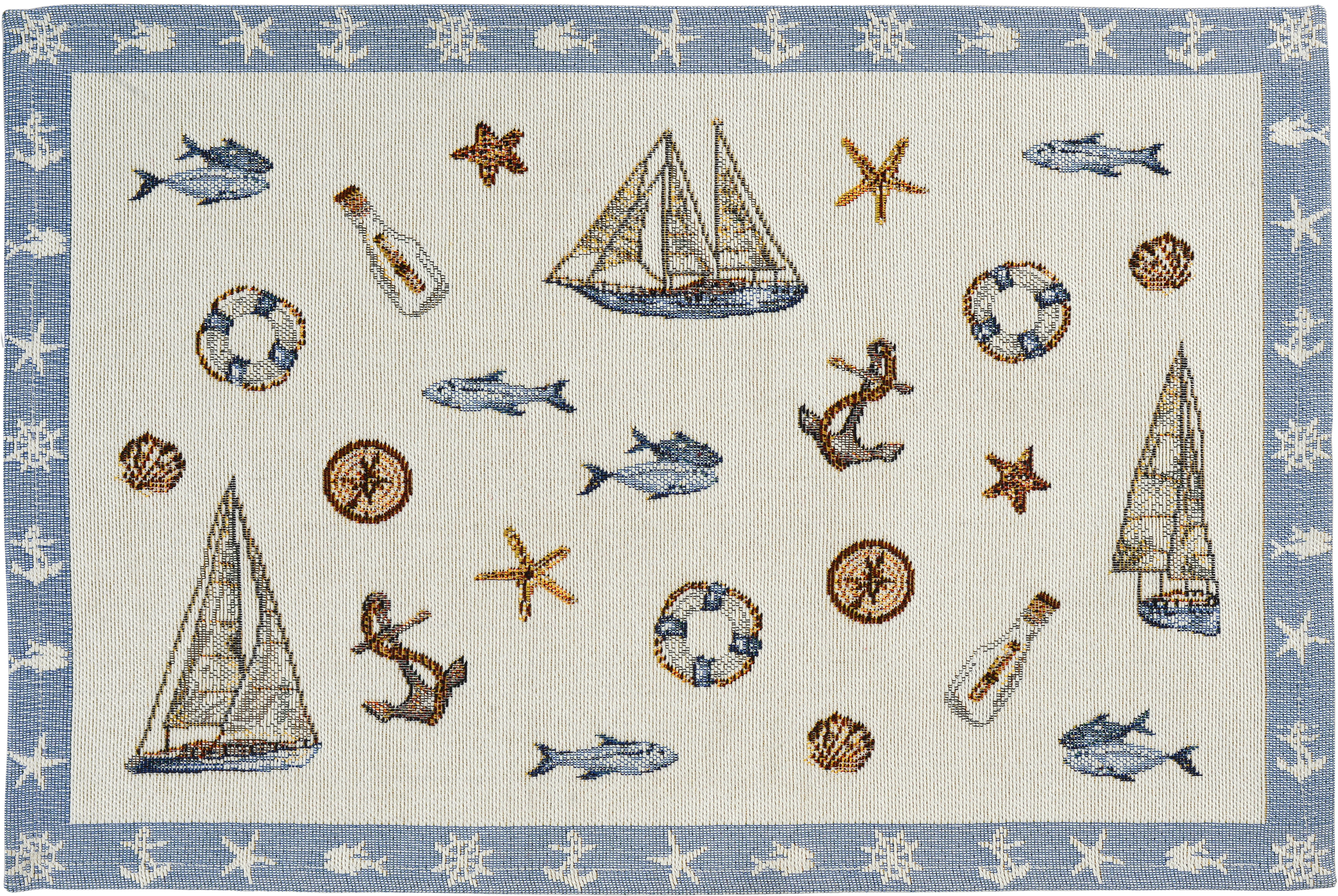 Sander Tischset SEALIFE ca. 32x48cm in Farbe original