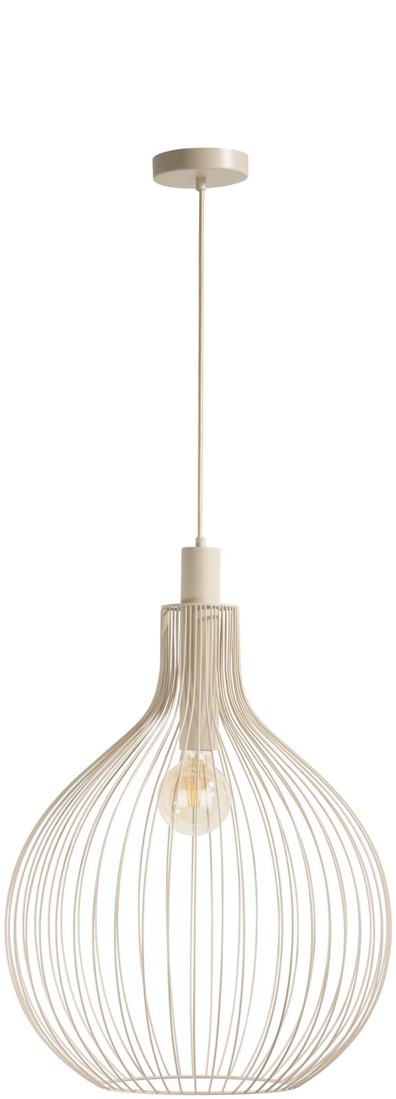 Coco Maison Hängelampe COCO MAISON ca. B50 H200 T50 cm in Jax, beige